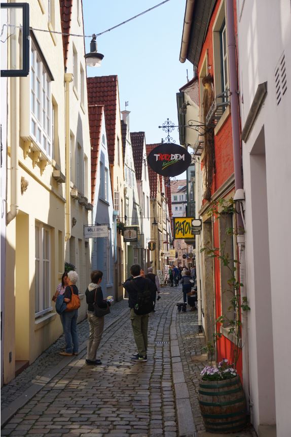 Small alleys and historical architecture are still preserved and add to the charm of this place